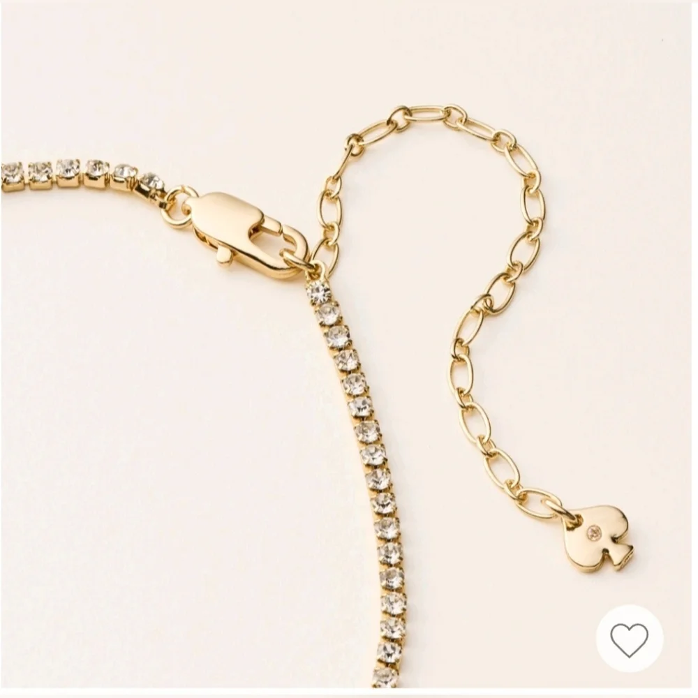 Kate Spade X Target French Fry Charm Tennis Necklace - Picture 4 of 4